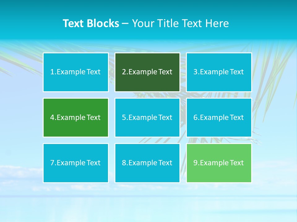Ocean Fantasy Hawaii PowerPoint Template