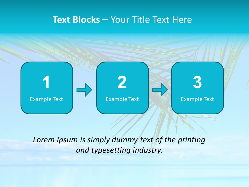 Ocean Fantasy Hawaii PowerPoint Template