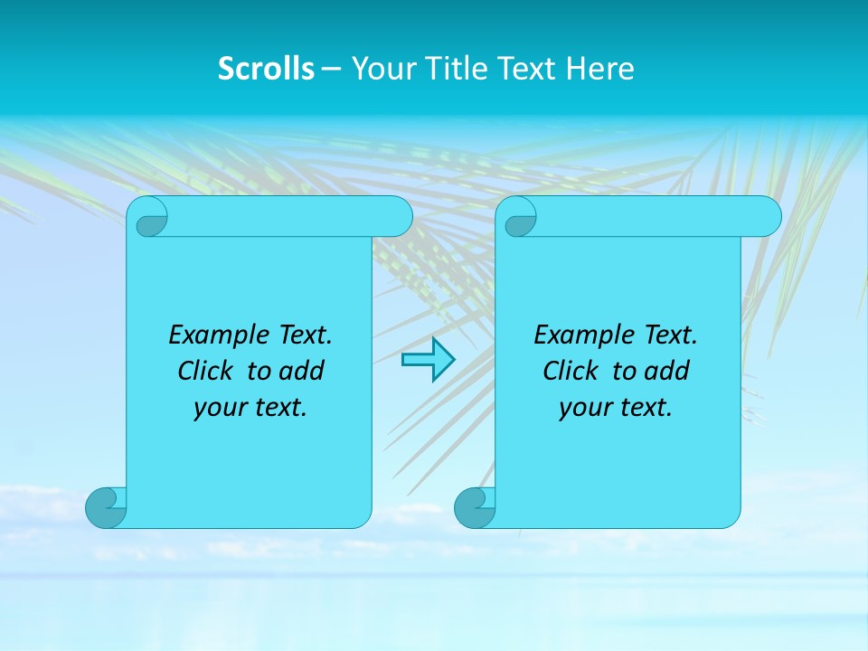 Ocean Fantasy Hawaii PowerPoint Template