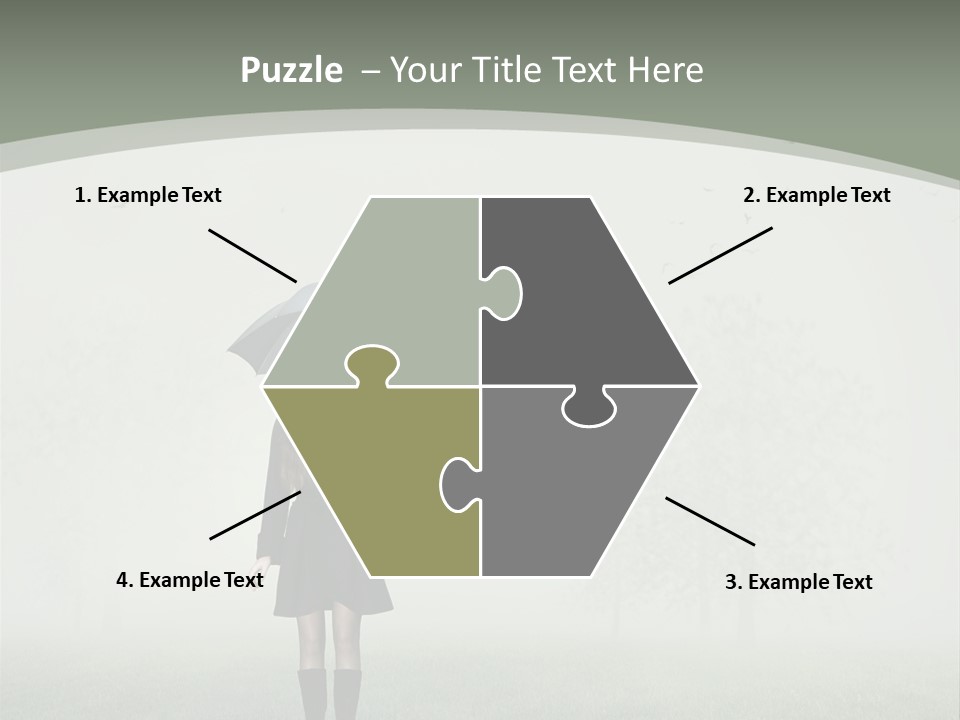 People Lady Sad PowerPoint Template