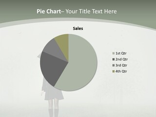 People Lady Sad PowerPoint Template