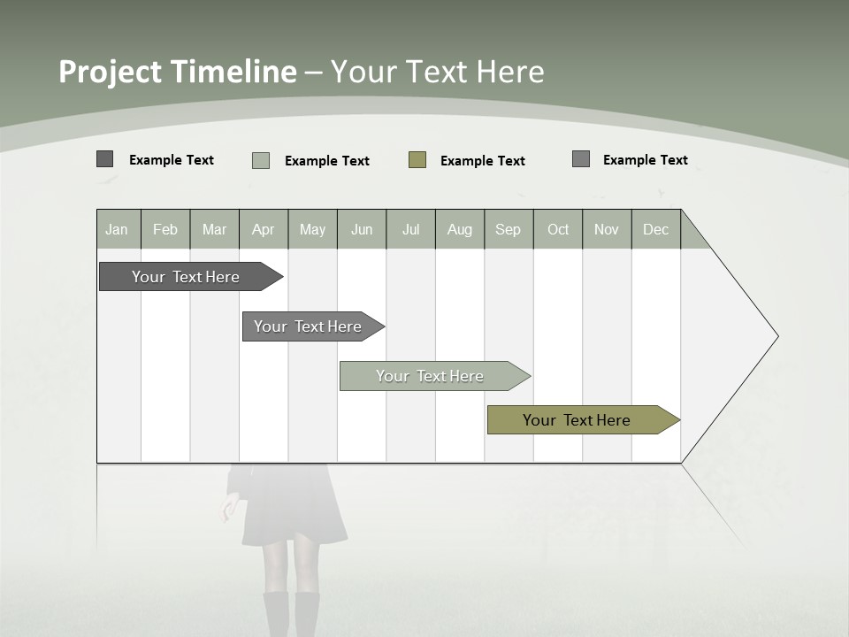People Lady Sad PowerPoint Template
