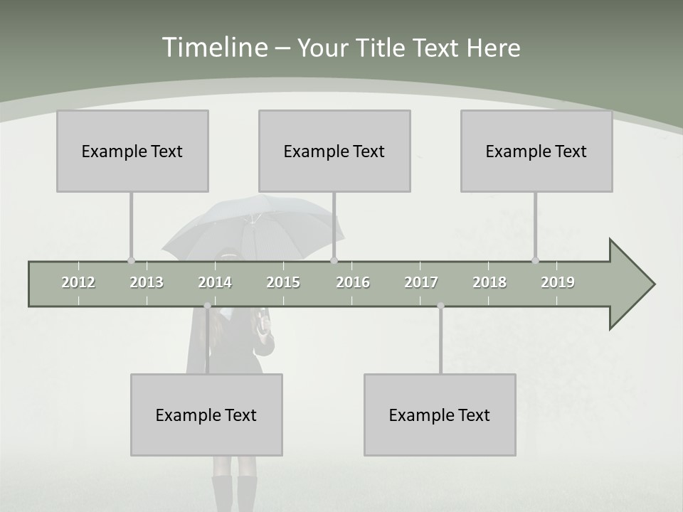 People Lady Sad PowerPoint Template
