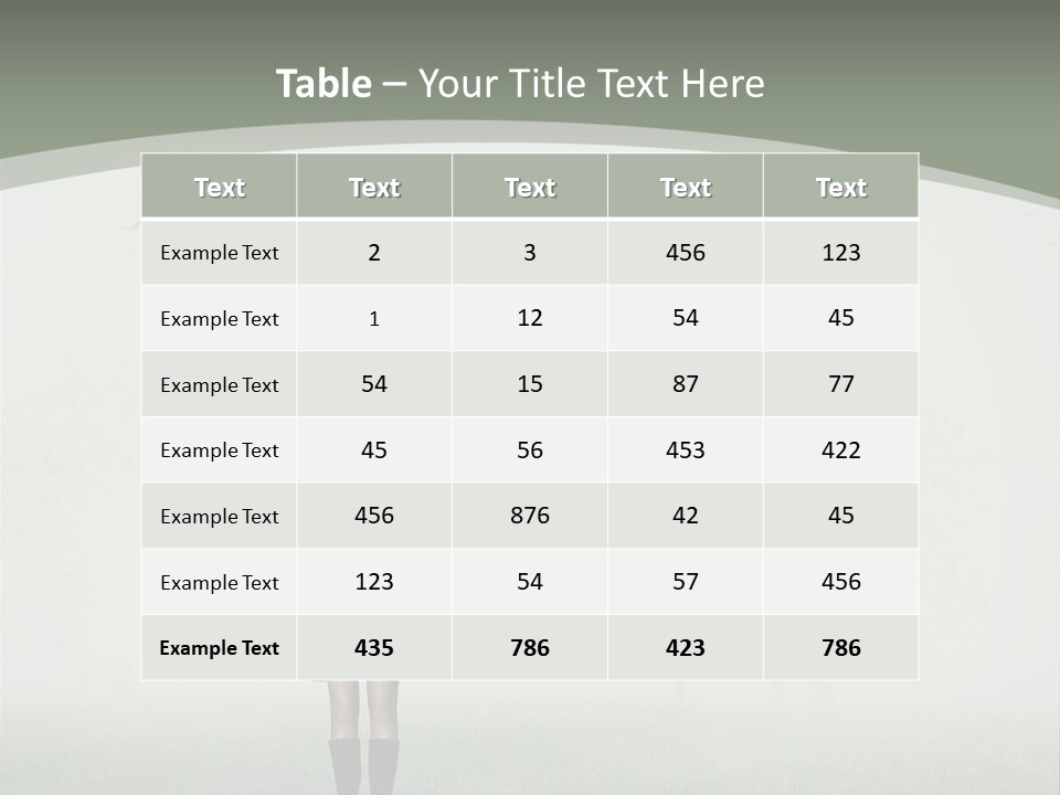 People Lady Sad PowerPoint Template