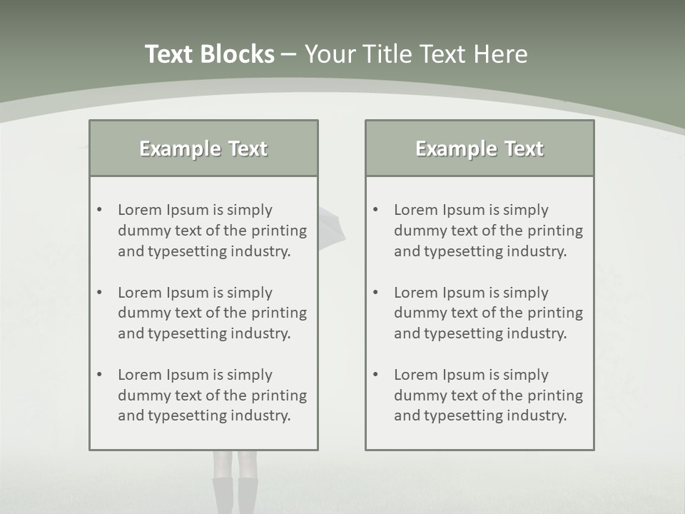 People Lady Sad PowerPoint Template