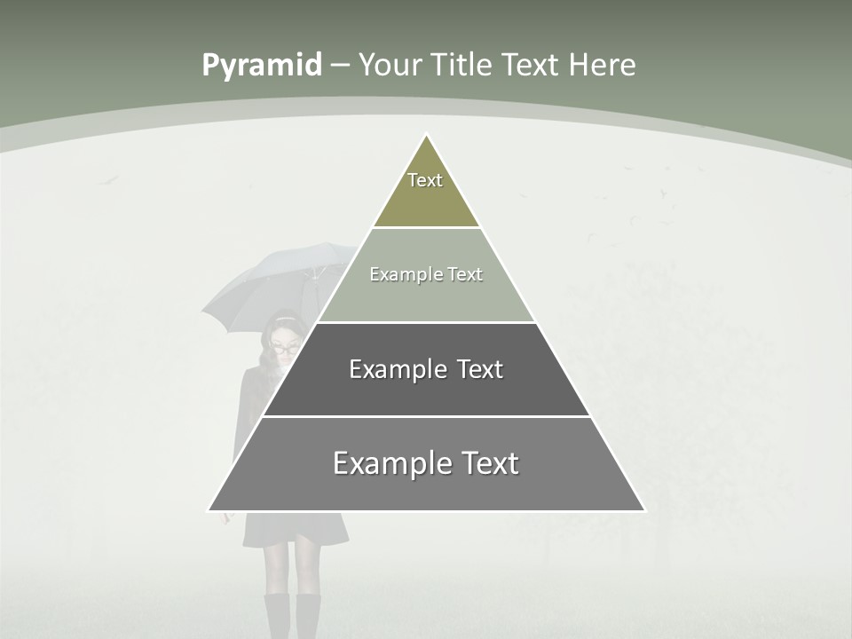 People Lady Sad PowerPoint Template