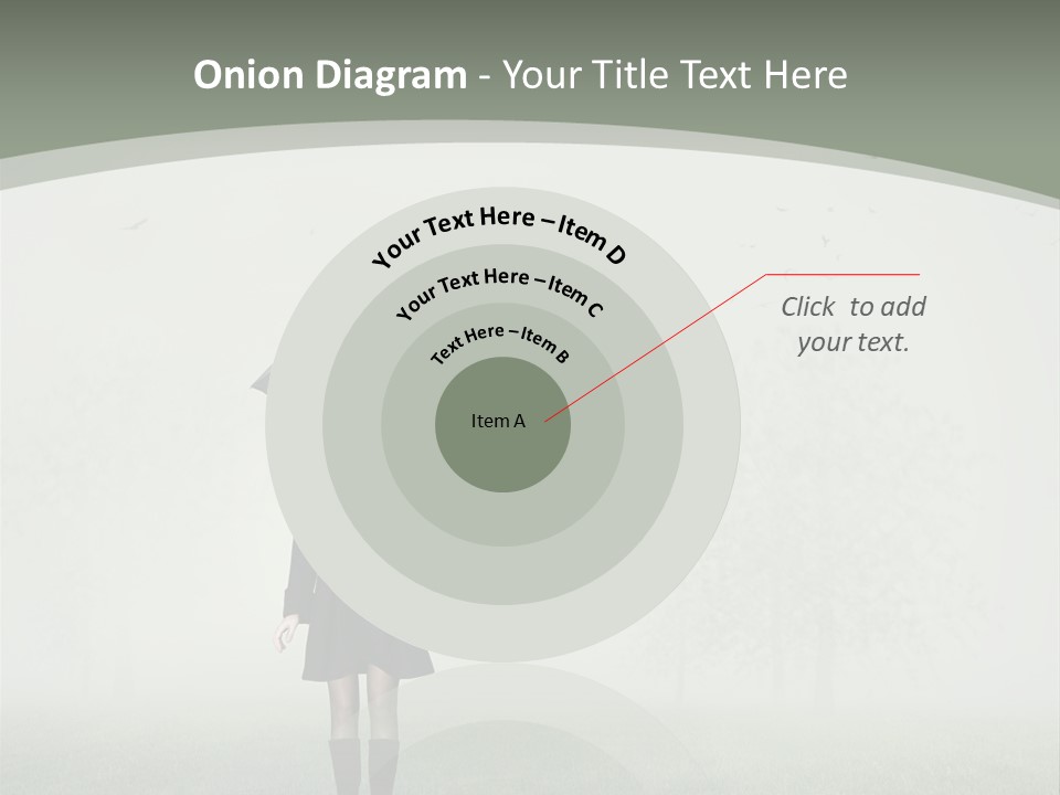 People Lady Sad PowerPoint Template