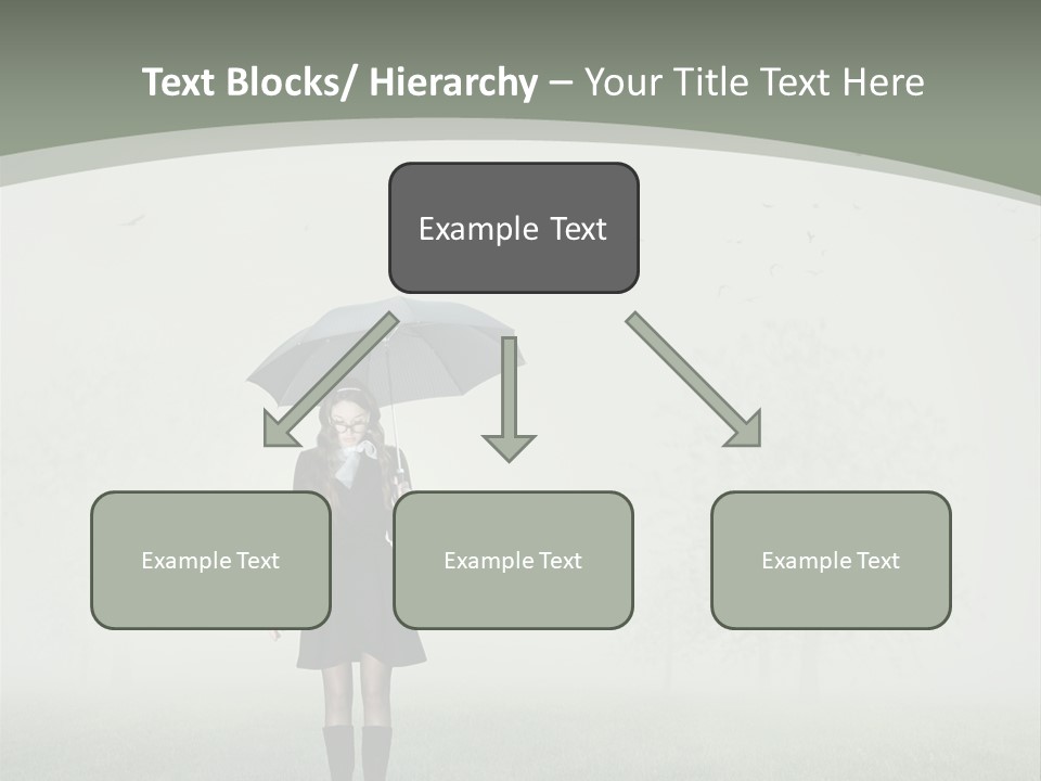 People Lady Sad PowerPoint Template