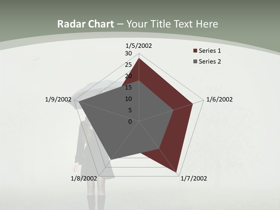 People Lady Sad PowerPoint Template
