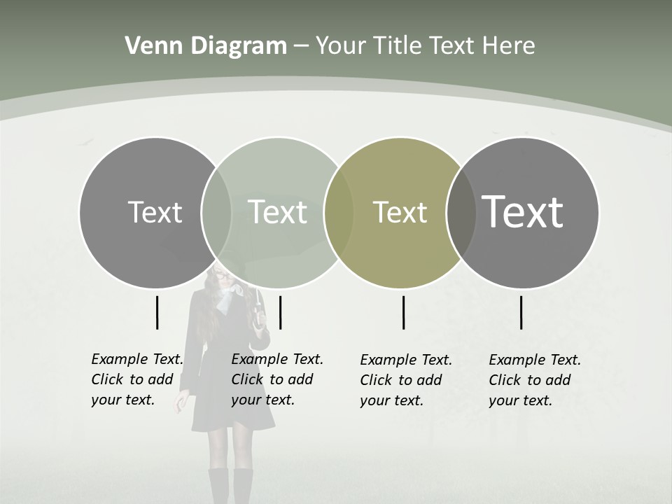 People Lady Sad PowerPoint Template