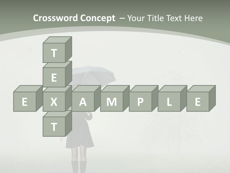 People Lady Sad PowerPoint Template