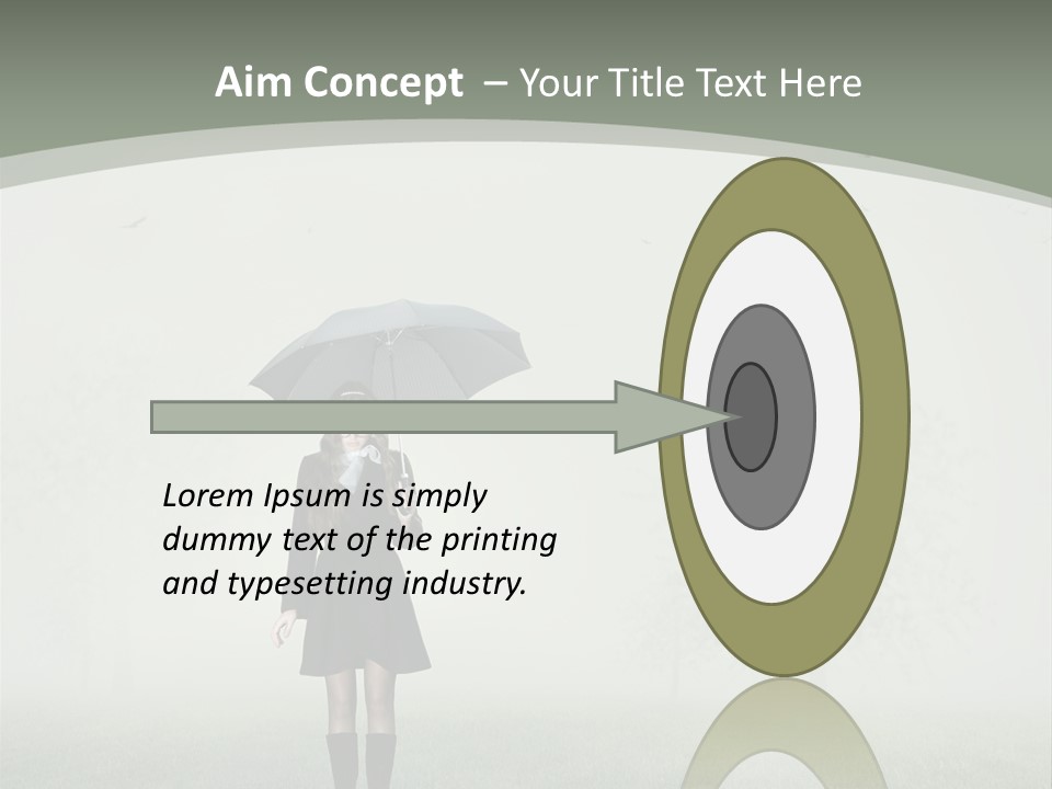 People Lady Sad PowerPoint Template