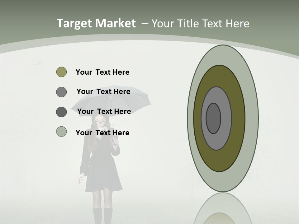 People Lady Sad PowerPoint Template