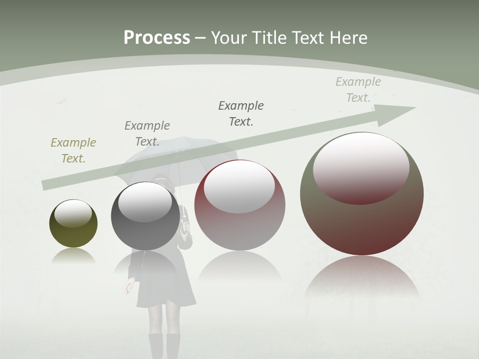 People Lady Sad PowerPoint Template