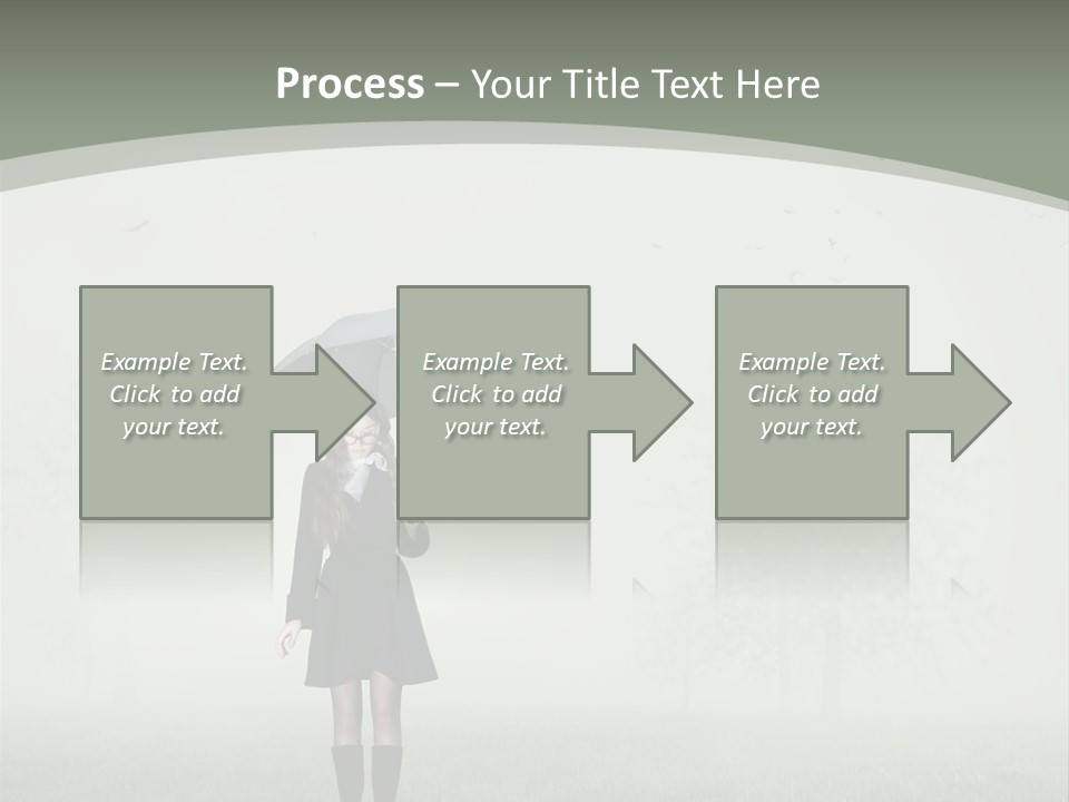 People Lady Sad PowerPoint Template