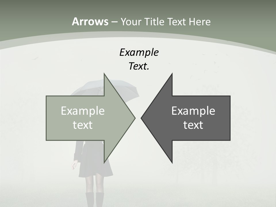 People Lady Sad PowerPoint Template