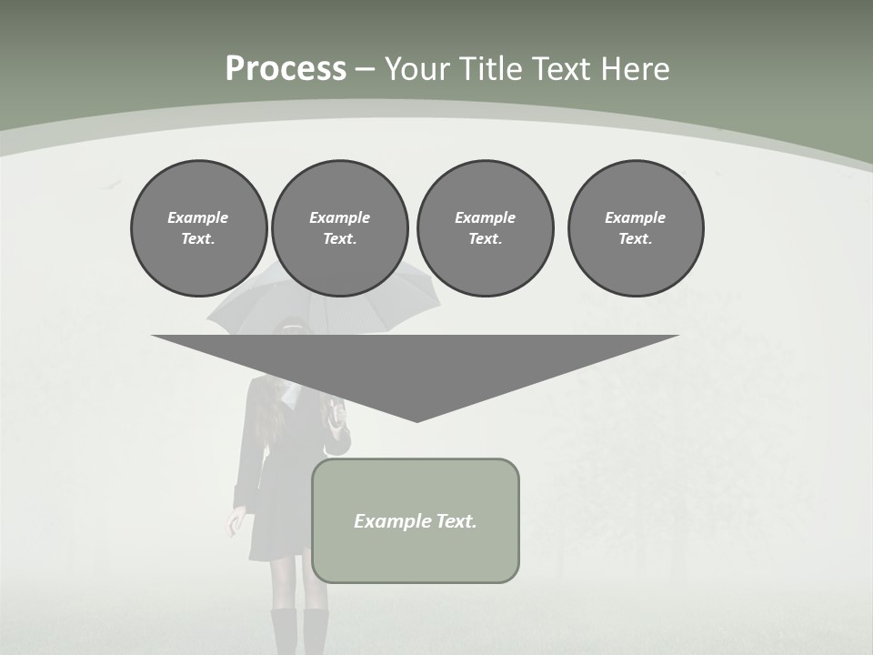 People Lady Sad PowerPoint Template