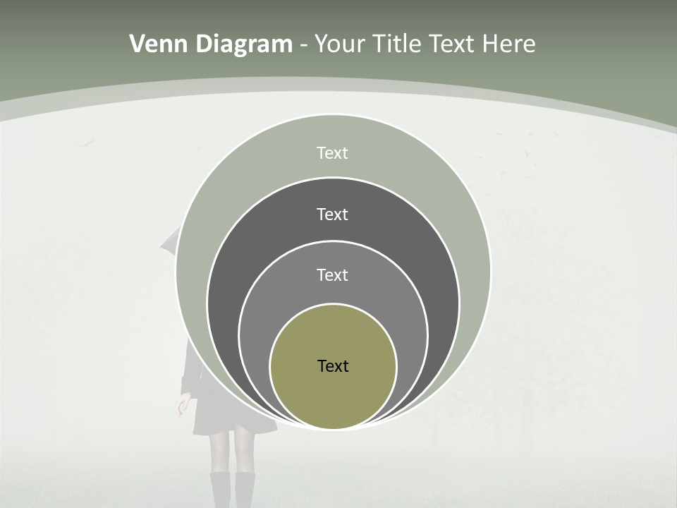 People Lady Sad PowerPoint Template