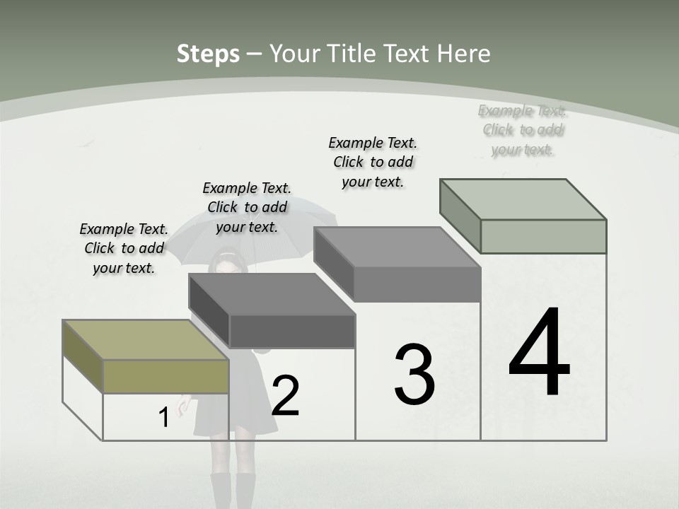 People Lady Sad PowerPoint Template