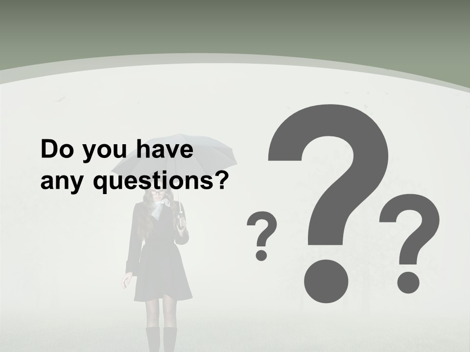 People Lady Sad PowerPoint Template