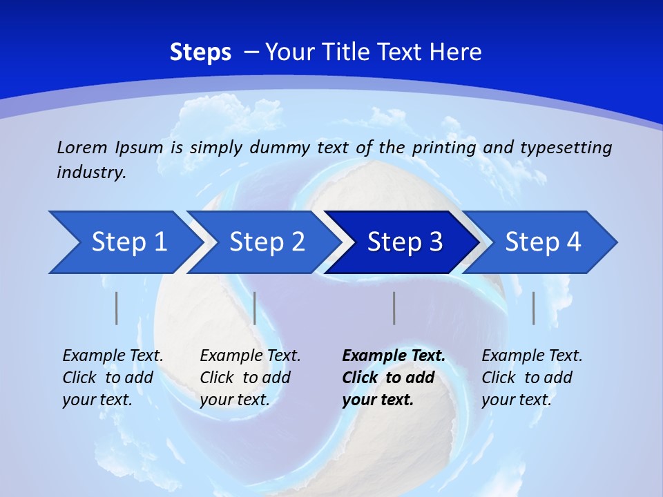 Cruise Sunny Copy PowerPoint Template