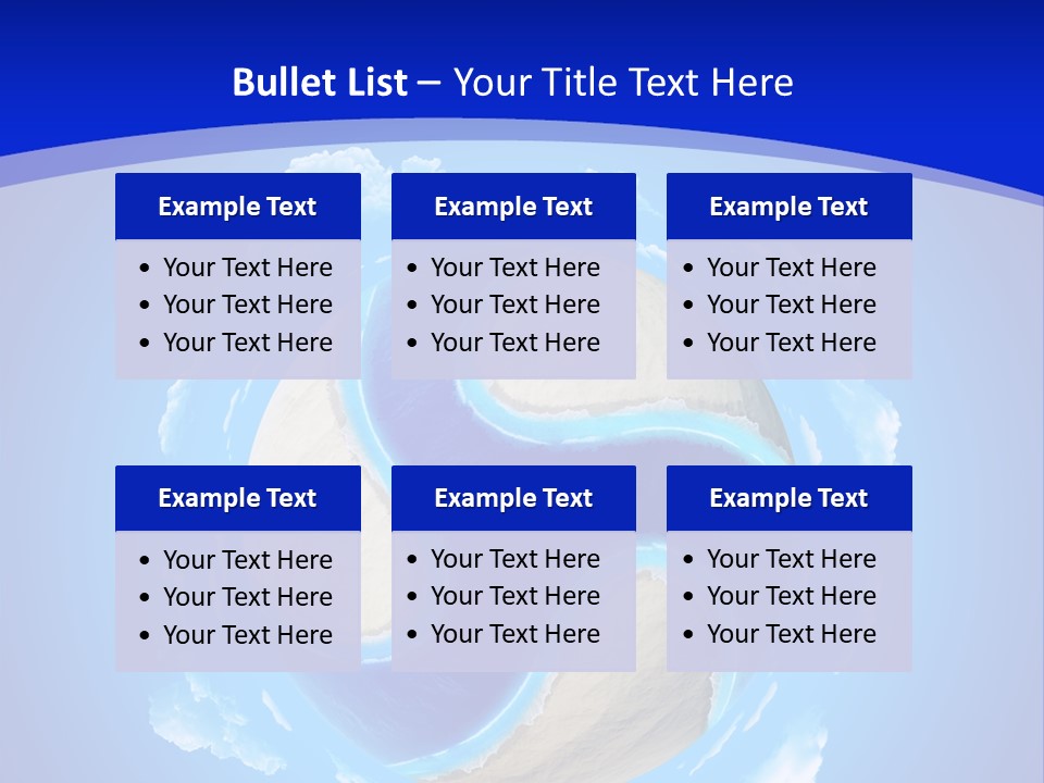 Cruise Sunny Copy PowerPoint Template