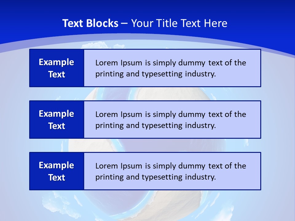 Cruise Sunny Copy PowerPoint Template