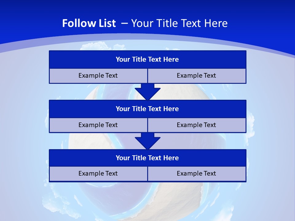 Cruise Sunny Copy PowerPoint Template