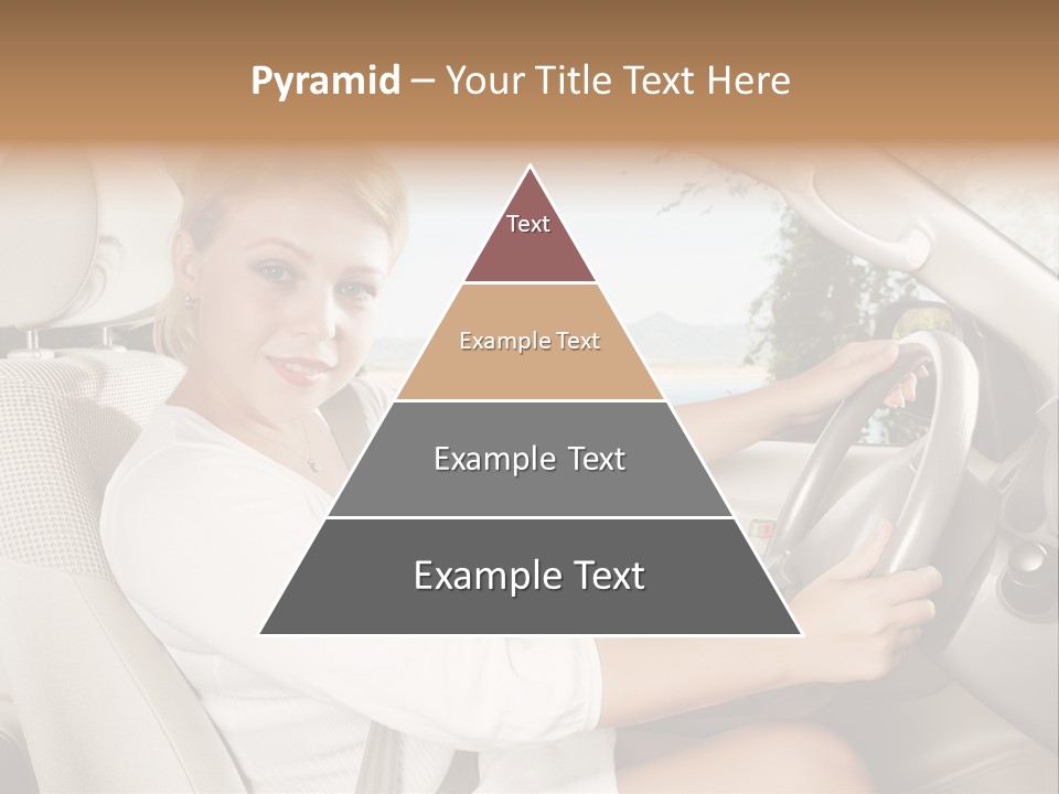 Salon Woman Wheel PowerPoint Template