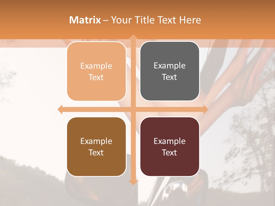 Driver Journey Belt PowerPoint Template