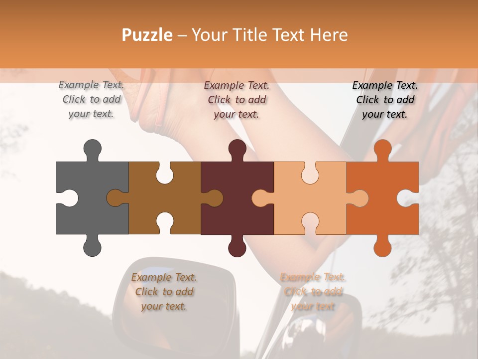 Driver Journey Belt PowerPoint Template