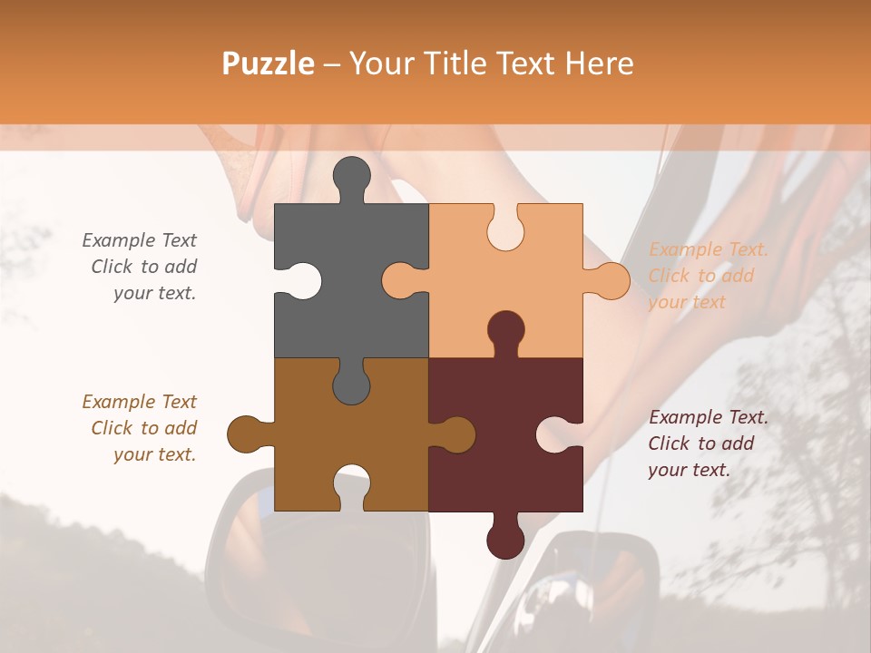 Driver Journey Belt PowerPoint Template