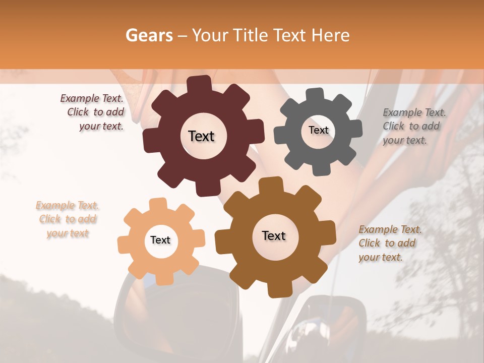 Driver Journey Belt PowerPoint Template