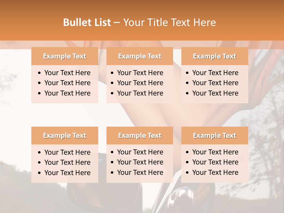 Driver Journey Belt PowerPoint Template