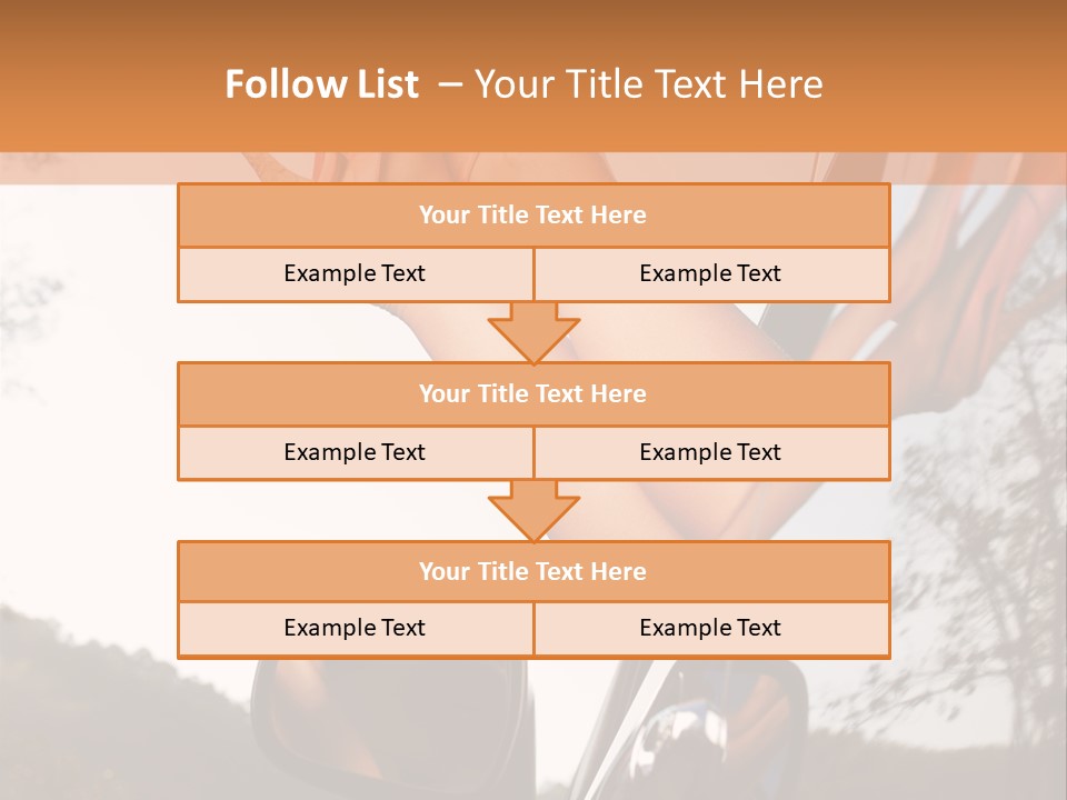 Driver Journey Belt PowerPoint Template