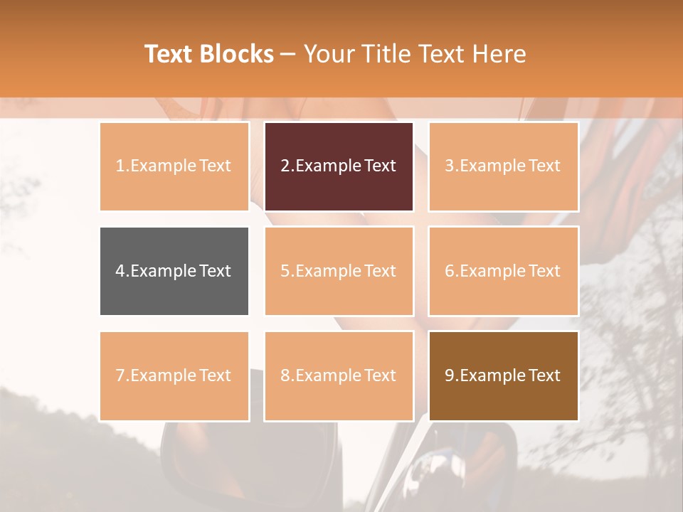 Driver Journey Belt PowerPoint Template