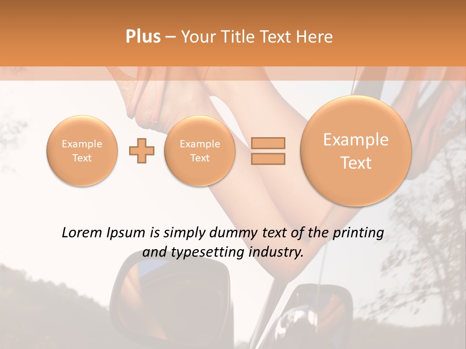 Driver Journey Belt PowerPoint Template