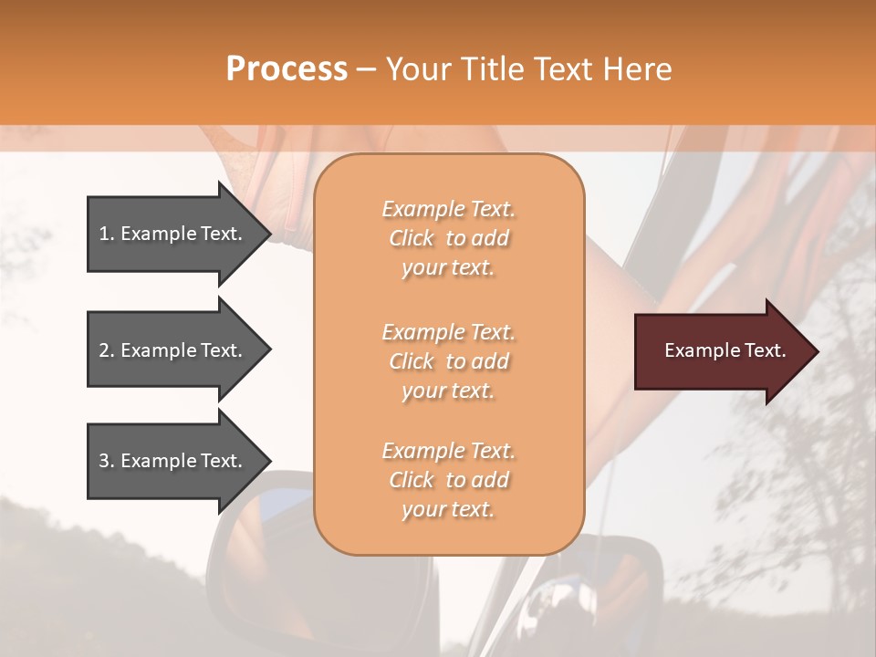 Driver Journey Belt PowerPoint Template