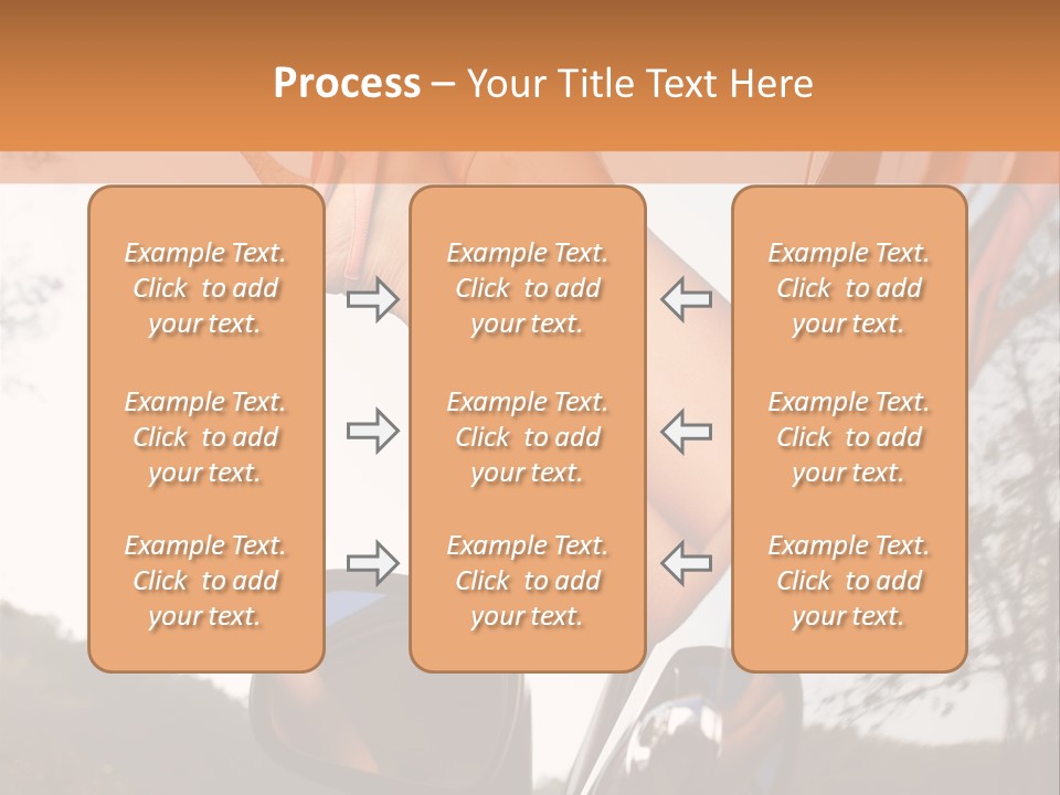 Driver Journey Belt PowerPoint Template