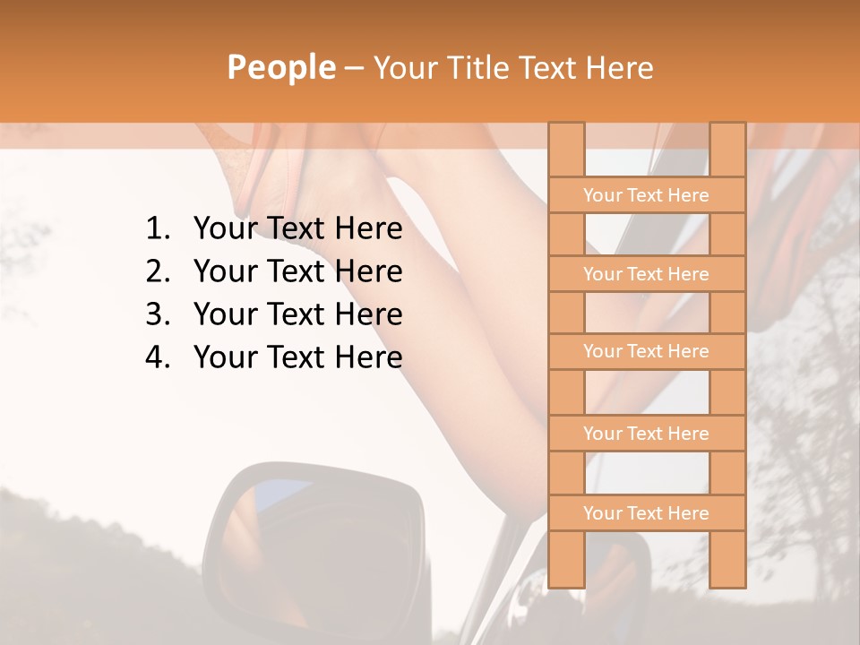 Driver Journey Belt PowerPoint Template