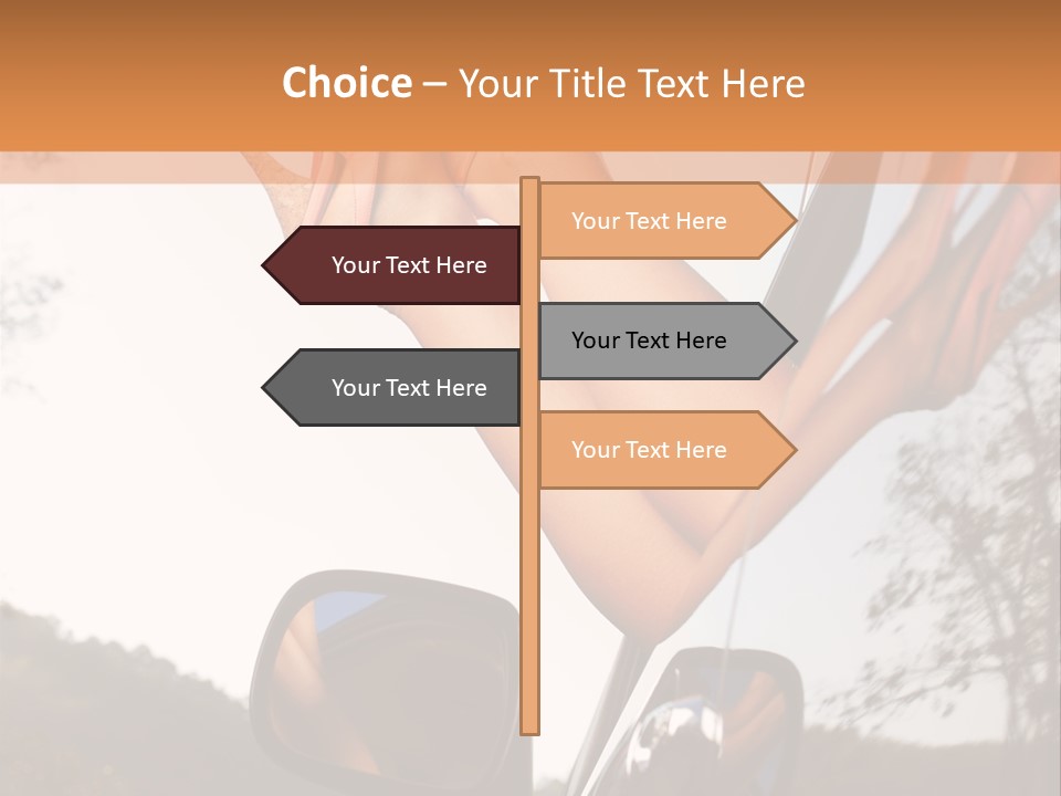 Driver Journey Belt PowerPoint Template