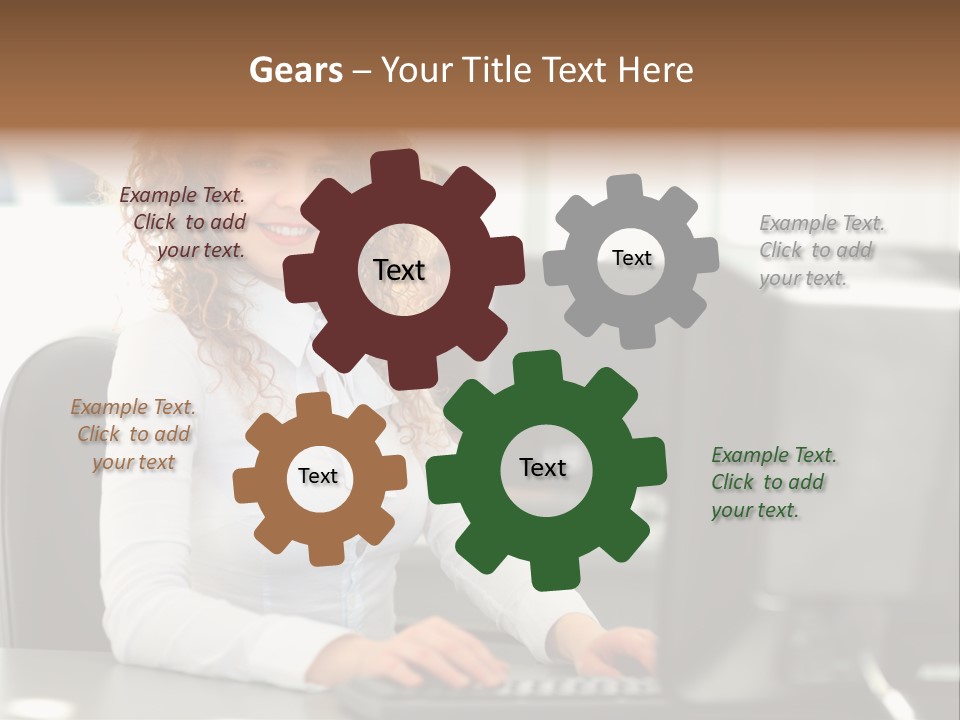 One Background Papers PowerPoint Template