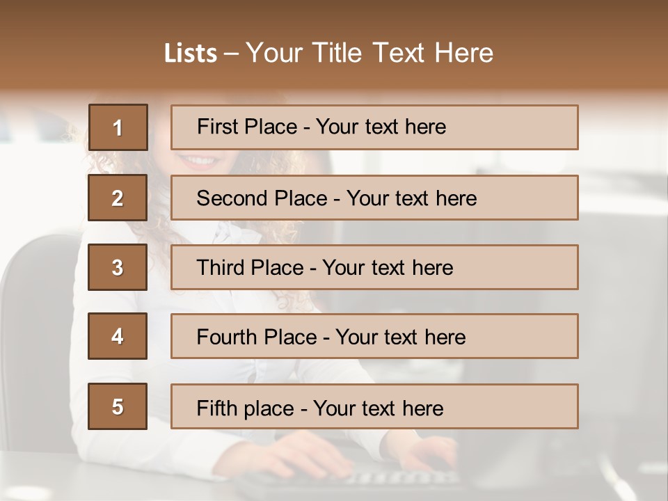 One Background Papers PowerPoint Template