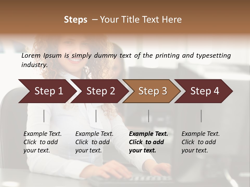 One Background Papers PowerPoint Template