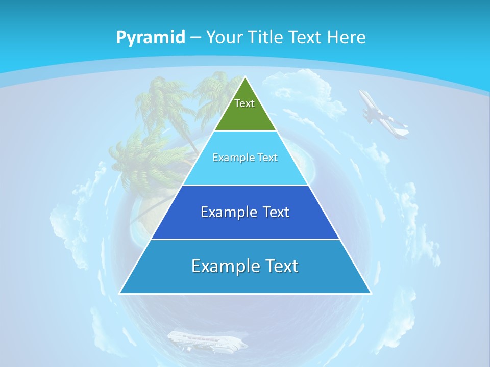 Turquoise Cruise Waves PowerPoint Template