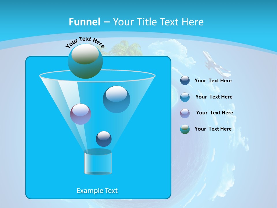 Turquoise Cruise Waves PowerPoint Template