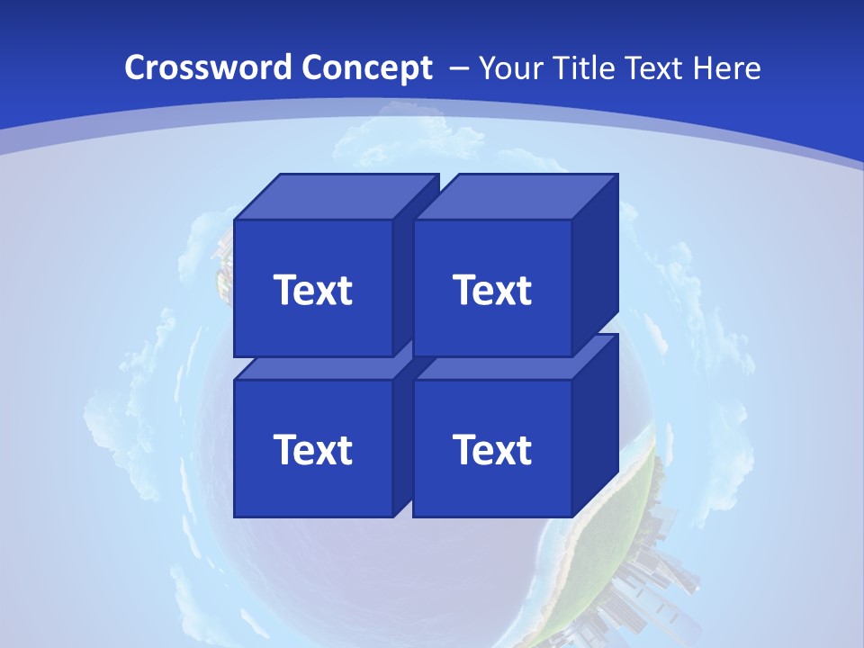 Expedition Sky Carrier PowerPoint Template