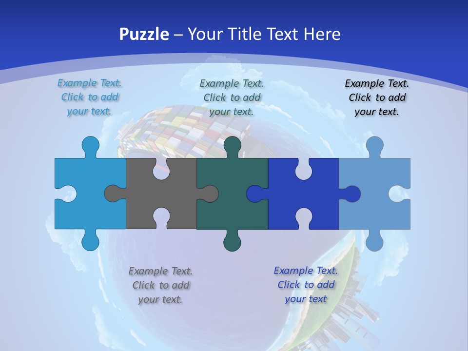 Expedition Sky Carrier PowerPoint Template