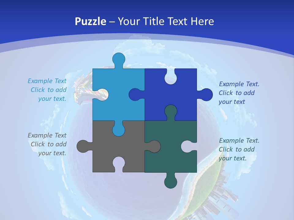 Expedition Sky Carrier PowerPoint Template