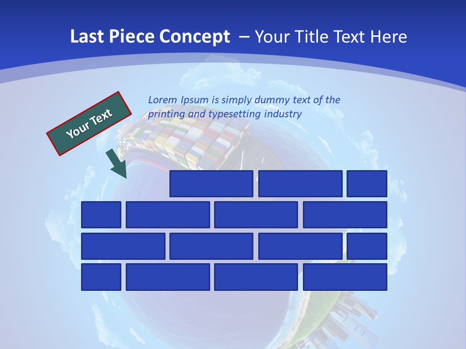 Expedition Sky Carrier PowerPoint Template